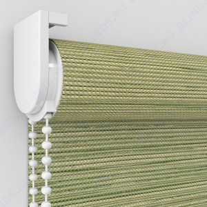 Рулонные шторы Louvolite Импала зеленый - фото механизма