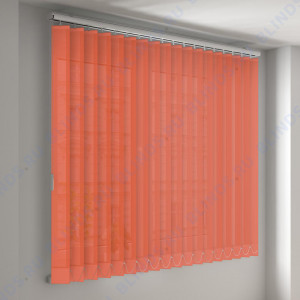 Вертикальные тканевые жалюзи Сиде терра - фото на окне