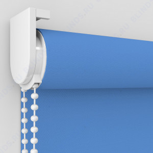 Рулонные шторы Louvolite Альфа синие - фото механизма