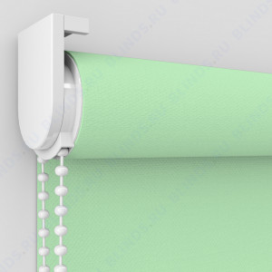 Рулонные шторы Louvolite Альфа зеленые - фото механизма