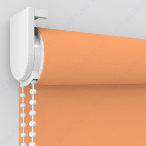 Рулонные шторы Louvolite Альфа светло-оранжевые - фото механизма