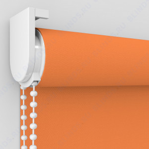 Рулонные шторы Louvolite Альфа оранжевые - фото механизма