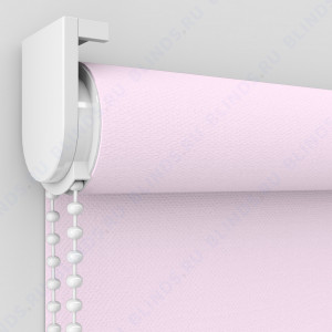 Рулонные шторы Louvolite Альфа розовый - фото механизма