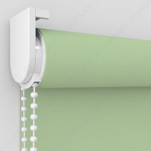Рулонные шторы Louvolite Перл зеленый - фото механизма