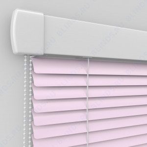 Горизонтальные алюминиевые жалюзи Венус розовый жемчуг - фото механизма