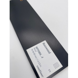 Горизонтальные деревянные жалюзи Coulisse 50 мм черные WPS9BK..-F Black - фото материала