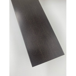 Горизонтальные деревянные жалюзи Coulisse 50 мм PURE WOOD эбони - фото материала