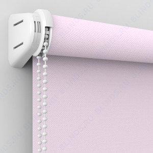 Минирулонные тканевые жалюзи Альфа розовый - фото механизма