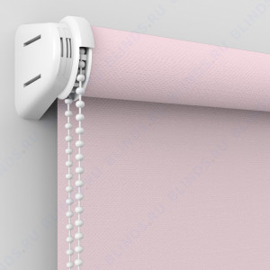 Минирулонные тканевые жалюзи Перл светло-розовый - фото механизма