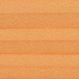 Штора плиссе тканевая Креп оранжевый - фото материала