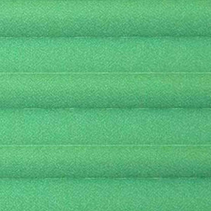 Штора плиссе тканевая Креп перла зеленый - фото материала
