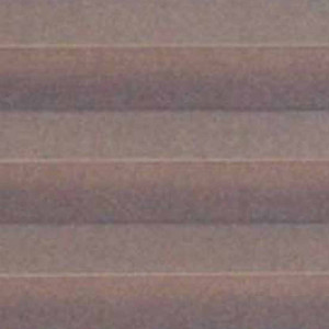 Штора плиссе тканевая Ноктюрн блэкаут коричневый - фото материала
