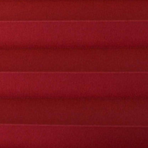 Штора плиссе тканевая Опера красный - фото материала