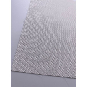 Рулонные шторы Coulisse Скрин SCR-3005-01 Chalk 5%  белый - фото материала