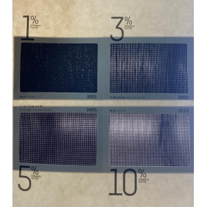 Рулонные шторы Coulisse Скрин SCR-3005-05 Charcoal Iron Grey 5% темно-серый - фото на окне