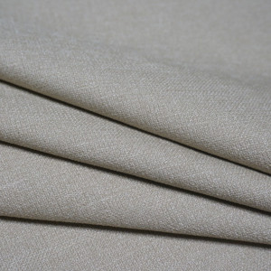 Римские шторы Рогожка кремово-серый - фото материала