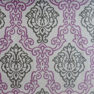Римские шторы Франческа лиловый - фото материала