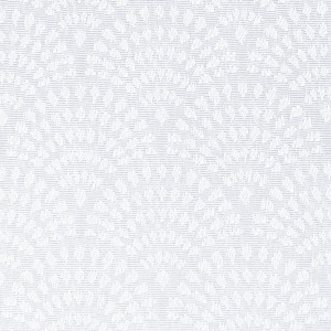 Минирулонные тканевые жалюзи Ажур белые - фото материала