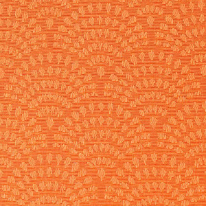 Минирулонные тканевые жалюзи Ажур оранжевый - фото материала